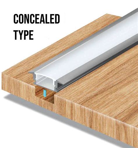 led metal housing|led strips and casing.